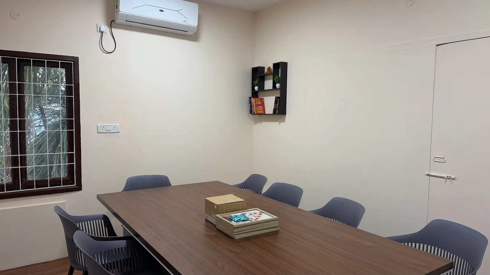 The meeting room at The Unbored Café